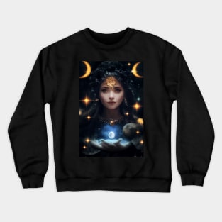 Moon Goddess Crewneck Sweatshirt